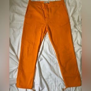 Zara Orange Trousers